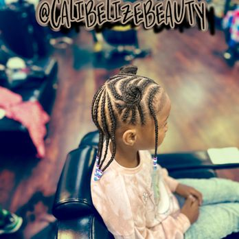 Kids stitch braids style