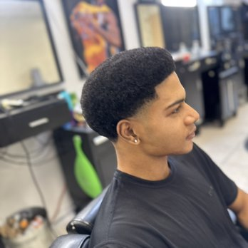 Box flat top haircut